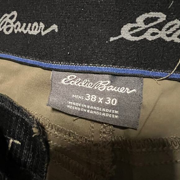 Eddie Bauer Pants Mens 38 X30 Performance Hiking Nylon Light Brown - Picture 5 of 10